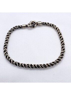 Tiffany & Co Sterling Silver 925 Twist Bracelet 8"
